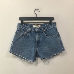 Levi's 569 Denim Cut Off Shorts